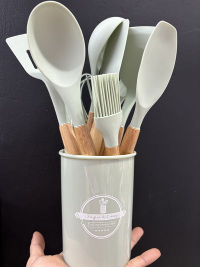 SET DE UTENSILIOS COCINA SILICONA 12PCS 27264-528