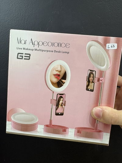 ARO LED CON ESPEJO Y ORGANIZADOR DE MAKEUP