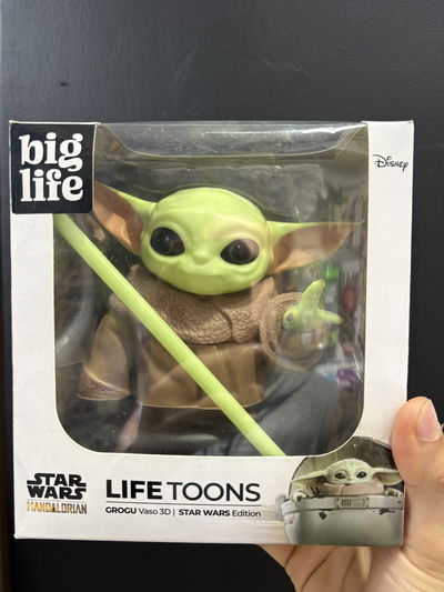 Vaso 3d Grogu Star Wars Disney The Mandalorian Big Life