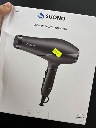 SECADOR DE PELO SUONO SNPE-1003 2000W FRIO / CALOR