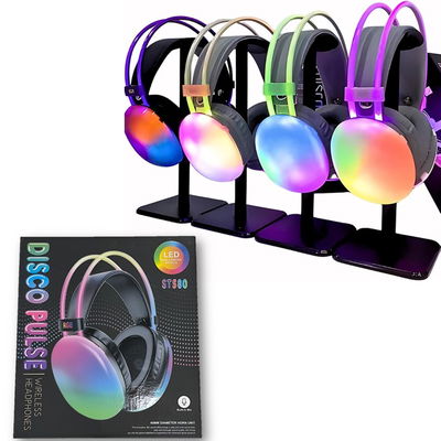 AURICULAR BT VINCHA - DISCO PULSE ST580 LED RGB