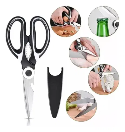 TIJERA PARA COCINA MULTIUSO (ACERO INOXIDABLE)