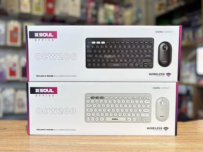Teclado y mouse inalambrico soul OCW200 