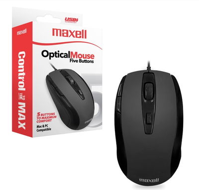 Mouse Óptico Maxell5 5 botones