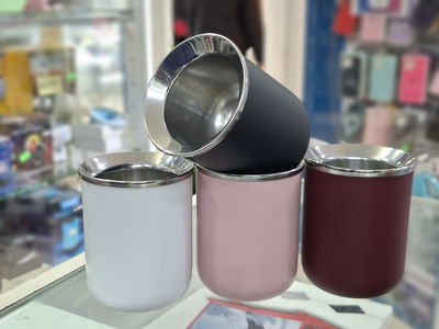 Mate acero liso 