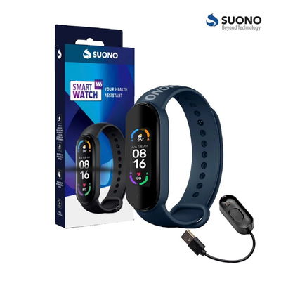 SMART BAND M6 SUONO BLUE