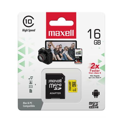 Tarjeta Sd Maxell 16gb