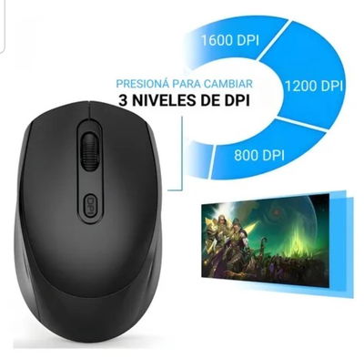 MOUSE INALAMBRICO BLUETOOTH  Y RECARGABLE