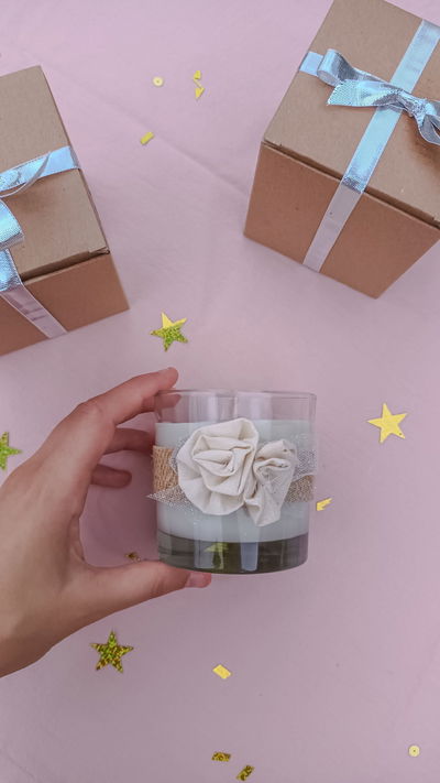 Vela aromática 
