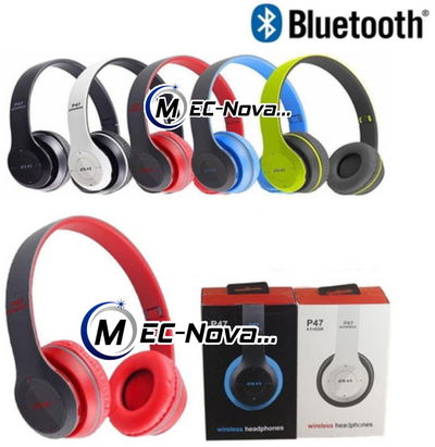 AURICULAR P-47 Negro C/ Rojo (G)(I)