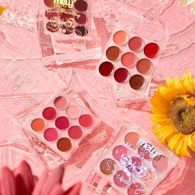 Paleta de labiales Mely 9 tonos 