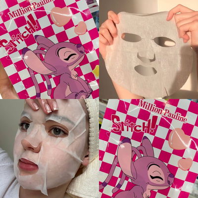 Mascarilla hidratante stich rosa 