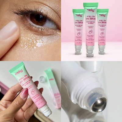 Serum roll on para ojeras mely 