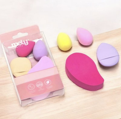 Esponjas maquillaje x4 mely 