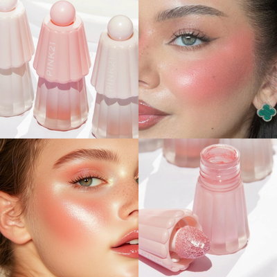 Rubor con acabado luminoso pink 21