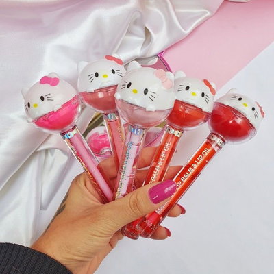Gloss con bálsamo hidratante hello kitty 