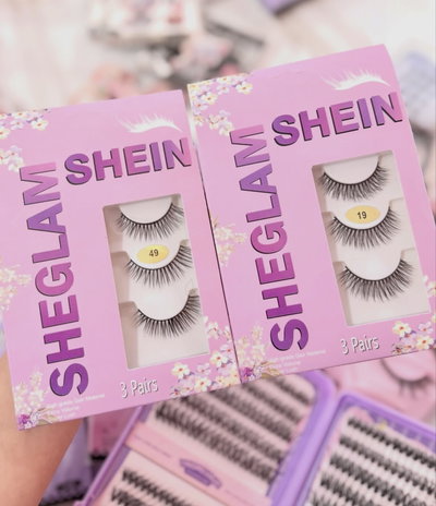 Pestañas postizas sheglam x3 pares