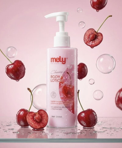 Loción corporal Cherry mely 