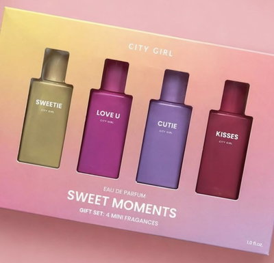 Set perfumes x4 City girl 30ml 