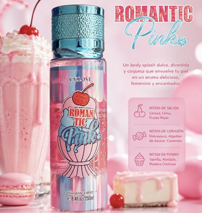 Body splash romantic 250ml 