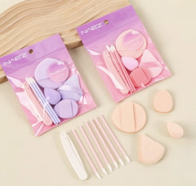 Set esponjas, aplicadores descartables y perfilador 