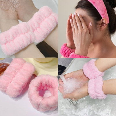 Muñequeras para skincare 