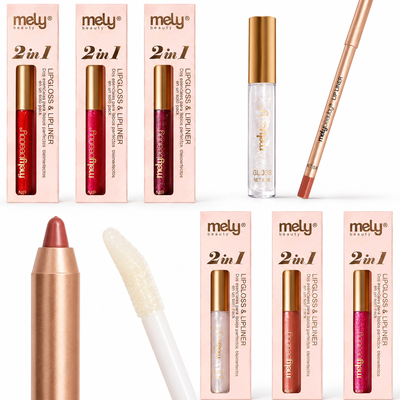 Lip combo glos con delineador 