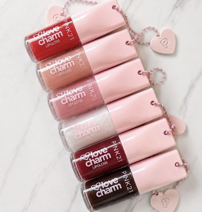 Gloss con Charm pink 21 