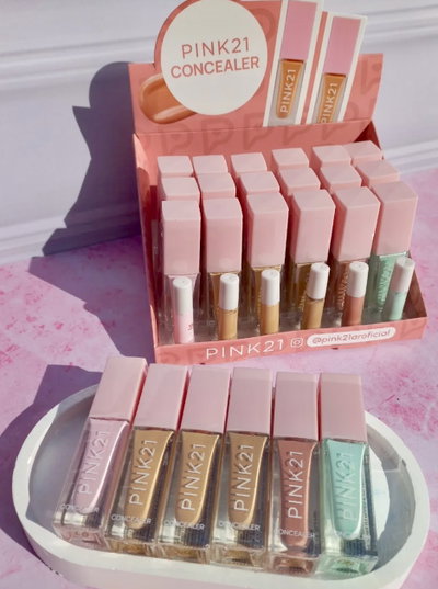 Corrector hidratante de ojeras e imperfecciones pink 21