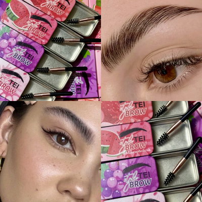 Gel de cejas efecto laminado Tei 