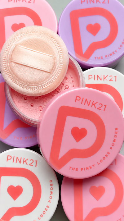 Polvo sellador maquillaje  pink 21 