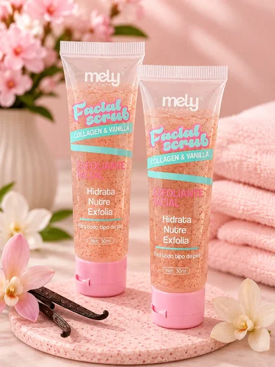 Exfoliante rostro mely 