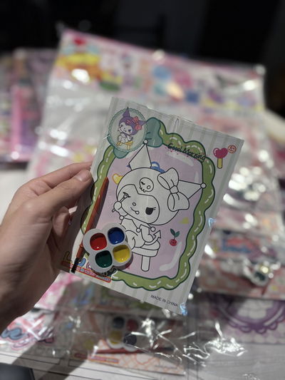 Set para pintar sanrio 