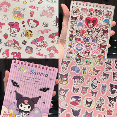 Libreta sticker sanrio 
