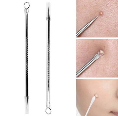 Extractor de espinillas y puntos negros x2 unidades 
