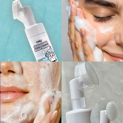 Limpiador facial mely con vitamina c