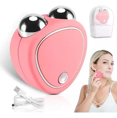 Masajeador facial microcorriente 