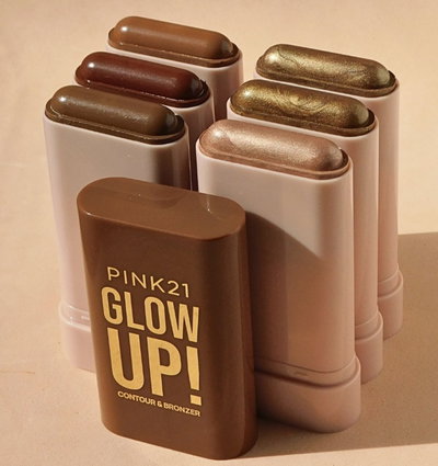 Bronzer y contorno en barra pink 21 
