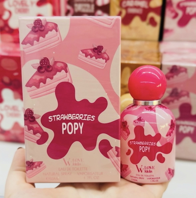 Perfume stawberries popy