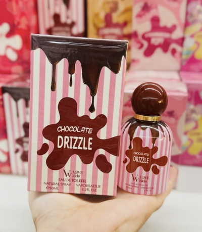 Perfume chocolate drizzle 