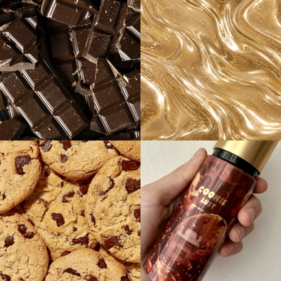 Mini body splash con glitter 110 ml cookie lust