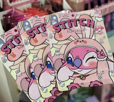 Mascarilla stich pink 