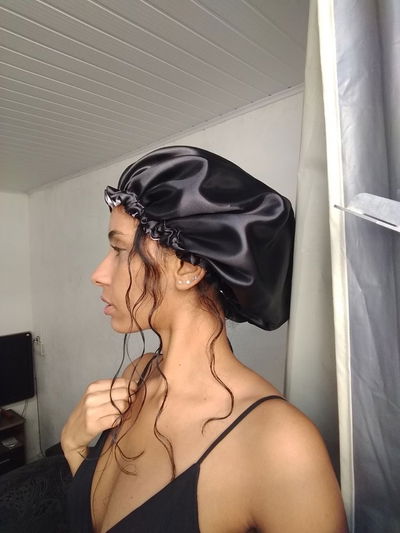 Gorro satén anti frizz