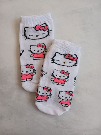 Hello kitty soquete adulto