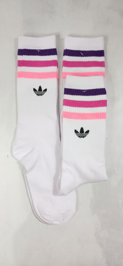 Adidas rosa y violeta