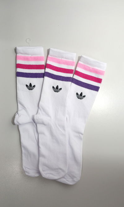 Adidas rosa y violeta