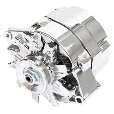Alternador Cromado 110amp Linea Gm Chevy/camaro Imp. Eeuu