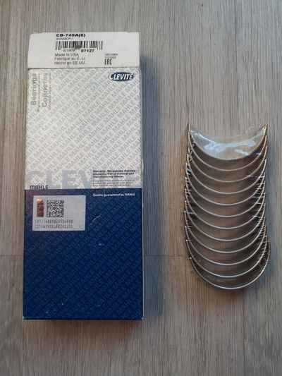 Cojinete Biela Chevrolet 6 Cil Clevite Aluminio Std - Eeuu