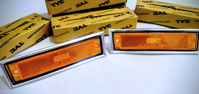 Par Faros Giro Lateral Chevrolet Silverado 81 Adelante Eeuu
