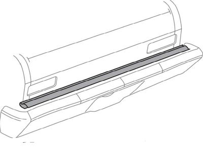 Burlete Carroceria Contra Paragolpe Trasero Coupe Chevy Usa